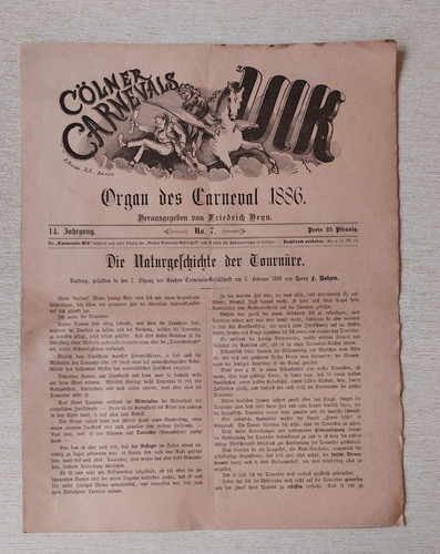 Cölner carnevals ulk eine - ulk,