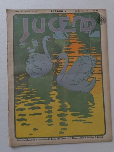 Original zeitschrift jugend - zeitschrift,