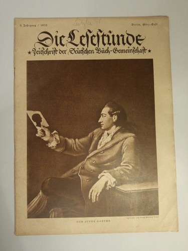 Die lesestunde zeitschrift der - lesestunde,