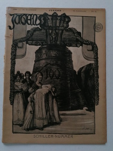 Original zeitschrift jugend - zeitschrift,