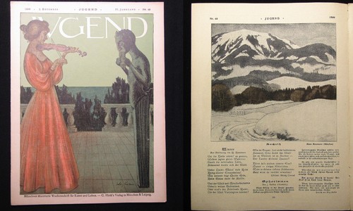 Jugend zeitschrift jugendstil - zeitschrift,