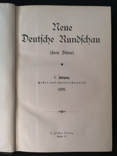 Neue deutsche Rundschau (Freie