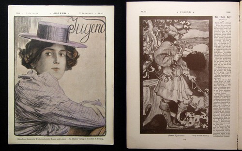 Jugend zeitschrift jugendstil - zeitschrift,