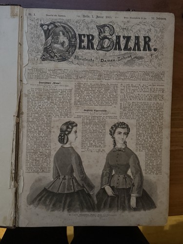 Der bazar 1865 illustrierte - bazar,
