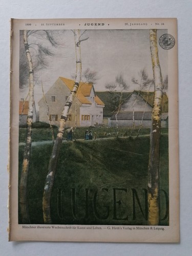 Original zeitschrift jugend - original,