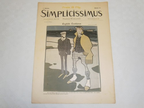 Simplicissimus jahrgang - 4.,