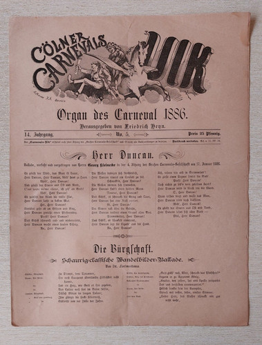 Cölner carnevals ulk - carnevals, eine