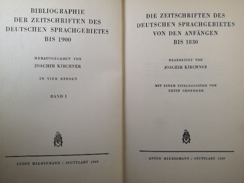 Die zeitschriften des - die,