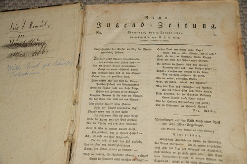 Neue jugend zeitung 1820 - neue,