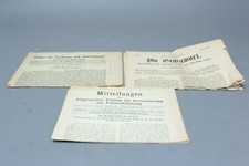 Zeitung 1887, 1891,1899