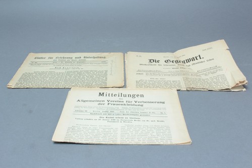 Zeitung 1887 1891 - 1887,, 1891,1899