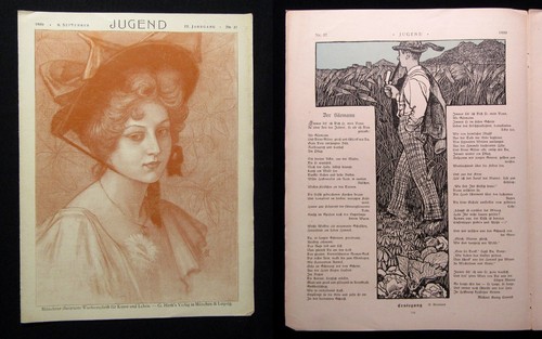 Jugend zeitschrift jugendstil - jugend,