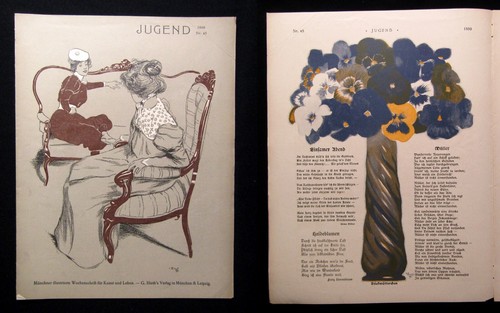 Jugend zeitschrift jugendstil - jugend,
