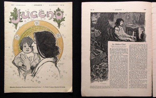 Jugend zeitschrift jugendstil - jugend,